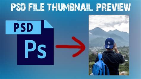 How To View Photoshop Psd Thumbnail Preview In All Windows Youtube