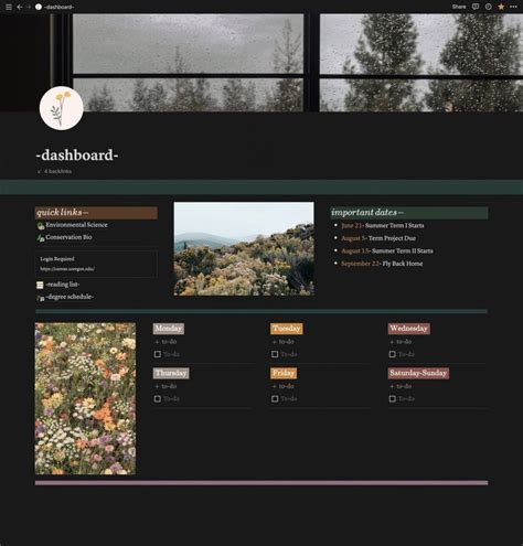 Notion Template Aesthetic Ideas Dark Theme In 2022 Reading At Home