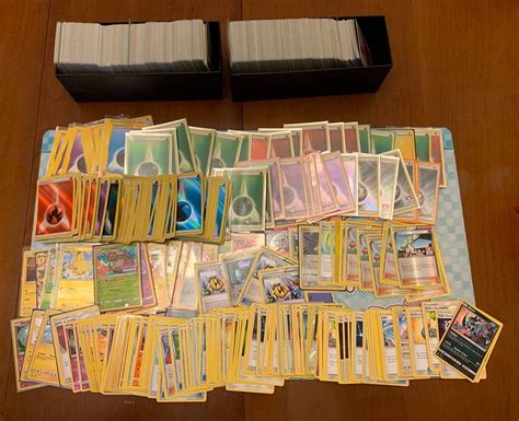 100 random pokemon card lot with 1 ex.100 random another thing is that neither did get a single card from the wotc sets nor from the ex series sets as pictured in the image. Lot of pokemon cards. Around 3,000ish cards. First couple pics are most of the valuable cards ...