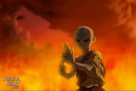 Avatar Aang In A Fighting Stance While Staring At Phoenix King Ozai Di 2020