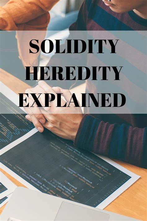 Get a master's in blockchain by the university of barcelona! Solidity Heredity Simply Explained | Blockchain technology ...