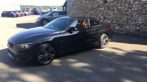 The 420i's interior feels largely cribbed from. BMW 420i M Sport Convertible - YouTube