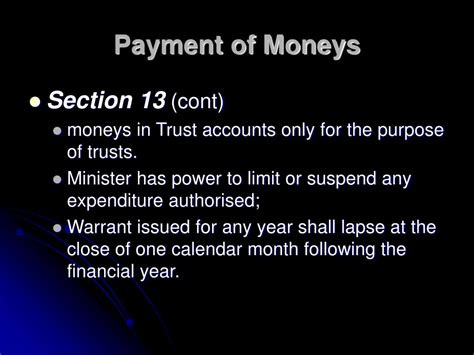 Main objectives of financial procedure act 1957 (fpa 1957) definition & duties of controlling and accounting officers financial authority & consolidated funds of federal & states government & public trust funds: PPT - Financial Procedure Act 1957 PowerPoint Presentation ...