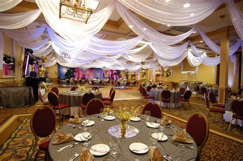 Believe me, it will look so amazing when you get these drapes. Custom ceiling draping in white chiffon by W Drapings for ...