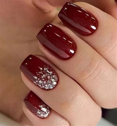 The Cutest And Festive Winter Nail Designs Ideas Christmas Gel