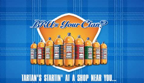 Irn Bru Launch Their Very Own Tartan Bottles Scotlandshop
