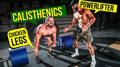 How Strong Is Calisthenics Beast In Powerlifting ANATOLY YouTube