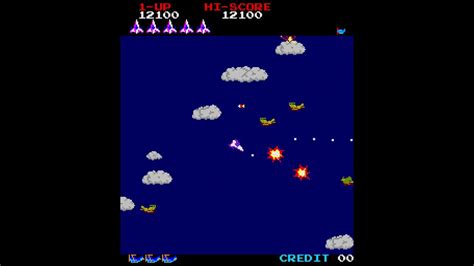 Time Pilot Arcade Mame 60fps Youtube