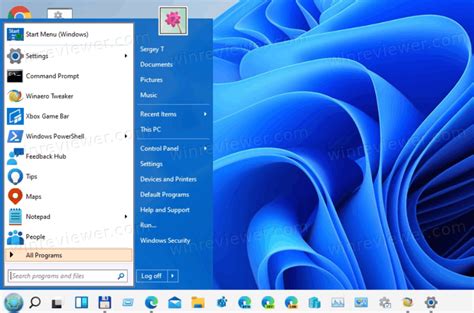 Change Windows 11 Start Menu Appearance Like Windows 10 Gambaran