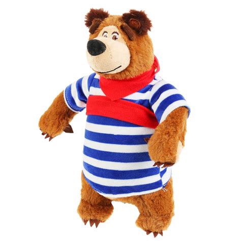 Buy Masha And The Bear Funny Character Stuffed Plush Toy Bear Misha Party Supplies Masha Y El