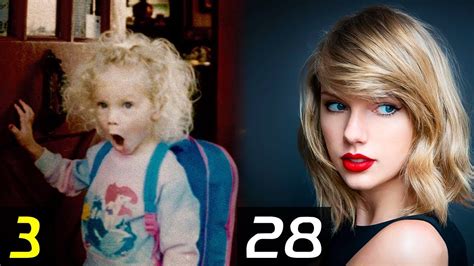 Taylor Swift Transformation From 1 To 28 Years Then And Now Images