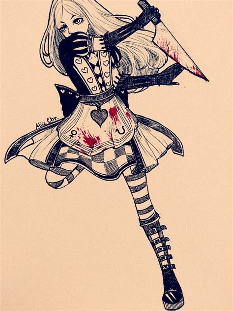 Alice Madness Returns Drawing At Getdrawings Free Download