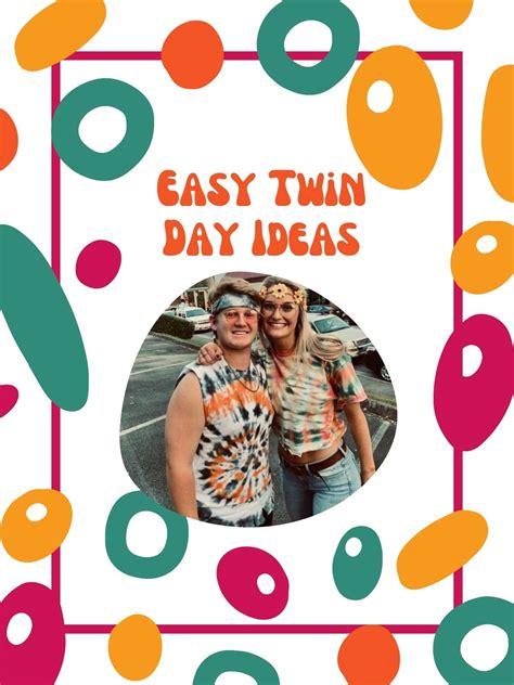 63 Easy Twin Day Spirit Week Outfit Ideas That Are Cute - momma teen