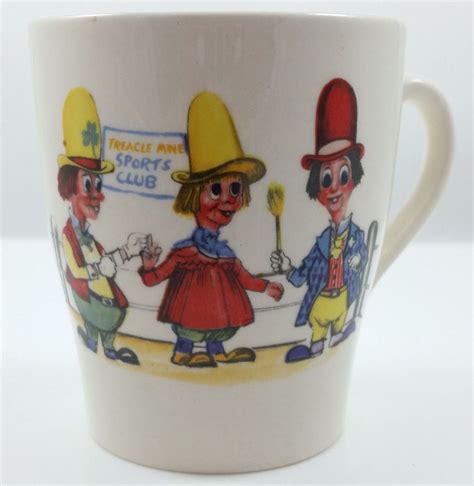 Staffordshire Pottery Ken Dodds Diddymen Coffee Mug 1970 Made In