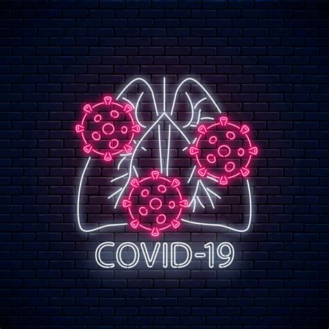 Some countries are cracking on. Stoppen sie das coronavirus-neonschild. covid-19-virus ...