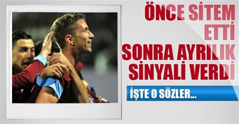 Trabzonsporlu Futbolcu Ayr L K Sinyali Verdi Trabzon Haber