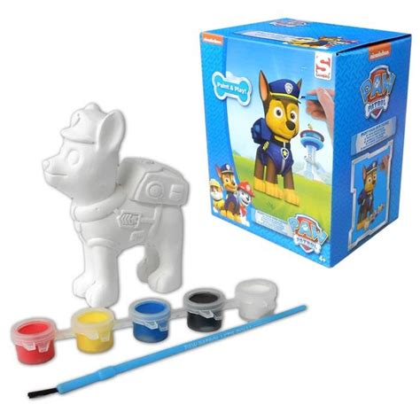 Paw Patrol Paint Your Own Chase Figure Paw Patrol Toys Paw Patrol