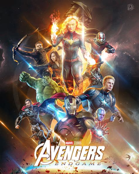 Artstation Avengers Endgame Poster