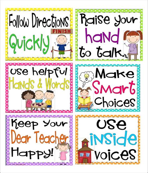 6 Simple Rules A Free Pack Whole Brain Teaching Classroom Rules Whole Brain Teaching