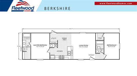 Fleetwood Double Wide Mobile Home Floor Plans Carpet Vidalondon