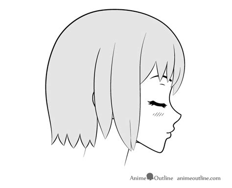Orasnap Anime Face Side View Girl