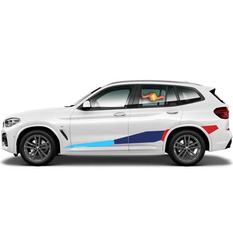 Bmw M Power M Performance Huge Side New Vinyl Decals Stickers For Bmw