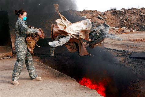 Court Deals Major Blow To Veterans Suing Over Burn Pits