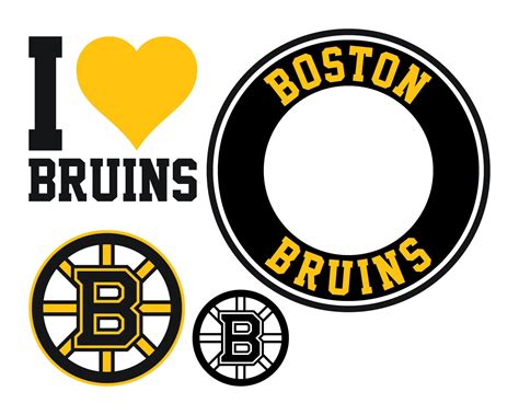 Boston Bruins Cut Files Boston Bruins Svg Files Boston