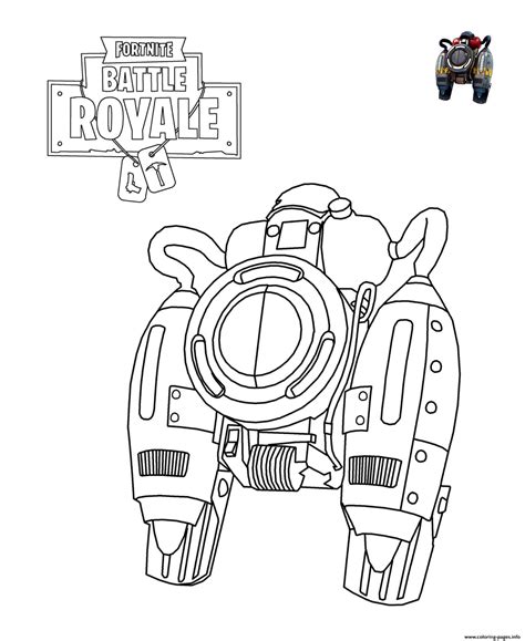 If you haven't had enough of the game, now you can color that world with … Coloriage Fortnite