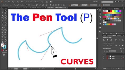 How To Use The Pen Tool In Adobe Illustrator Curves