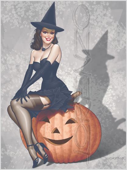Halloween Retro Pinup By LorenzoDiMauro On DeviantArt