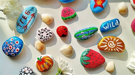 50 Rock Painting Ideas Stone Art For Summer Home And Garden