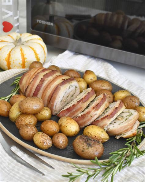 Cooking With Manuela Bacon Wrapped Roasted Turkey Roulade