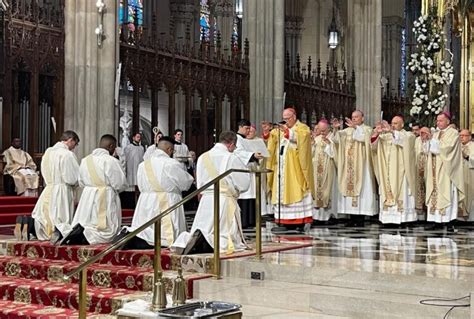 Archdiocese Of New York Priests Ordained At St Patricks Cathedral