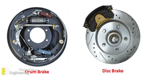 Difference Between Drum Brake And Disc Brake Engineering Discoveries