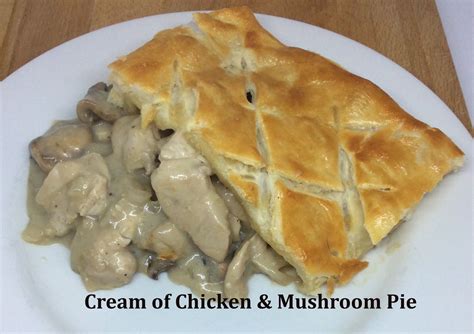 Cream Of Chicken And Mushroom Pie Catering Online