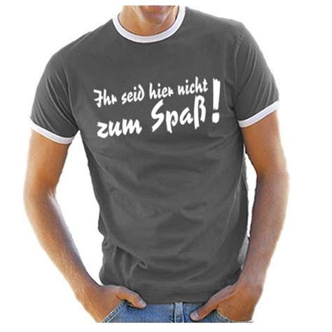 T Shirts Lustige Spr Che Fun Shirts Herren Witzig Gro E Autos Sind Doof Ebay