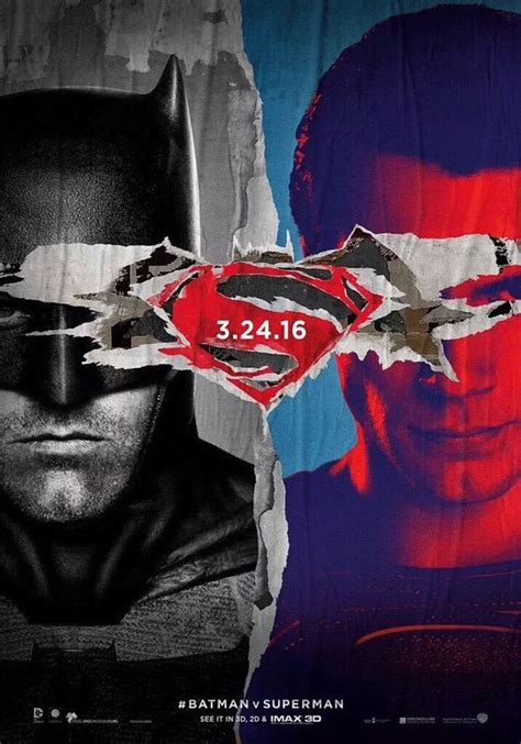 Check Out Striking New Batman V Superman Dawn Of Justice Poster Gamespot