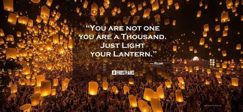 When we have the lantern of diogenes we must also have his staff. You are not one you are a Thousand. Just Light your ...
