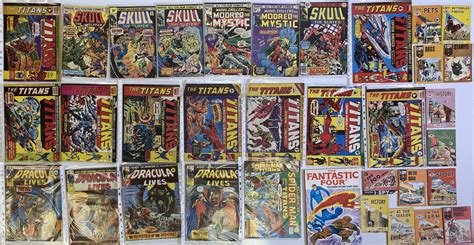 Lot 122 Comics And Annuals Inc Marvel