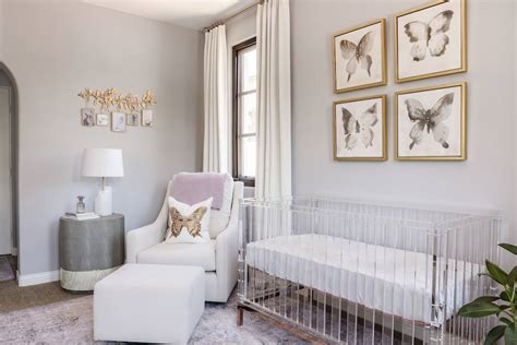 Design Reveal A Traditional Gray And Lavender Nursery Little Crown