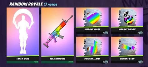 Every Free Rainbow Royale Cosmetic In Fortnite Chapter 2 Season 7 And
