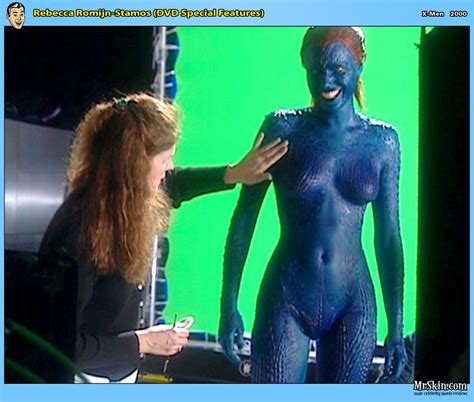 Naked Rebecca Romijn In X Men