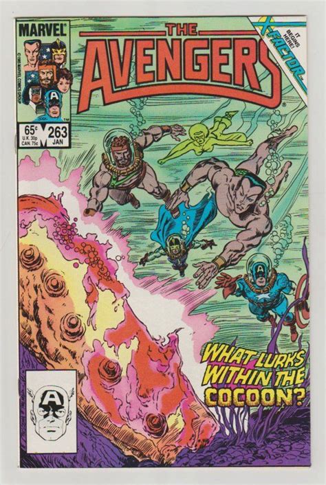 Avengers Vol 1 263 Copper Age Comic Book Nm 94 January Etsy