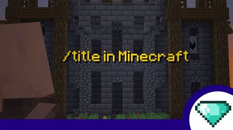 How To Use The Title Command In Minecraft 1152 Youtube
