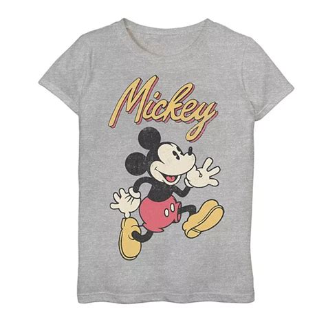 Disneys Mickey And Friends Girls 7 16 Mickey Classic Run Portrait