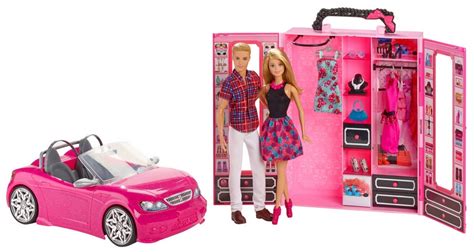Target Barbie Big Box Bundle Barbie And Ken Convertible Car Barbies