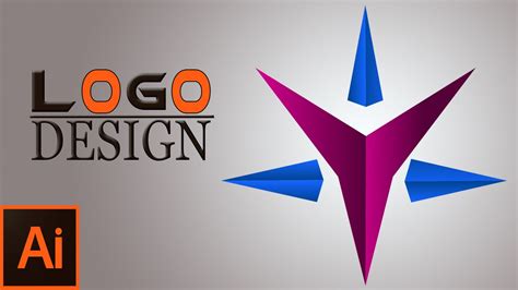 Professional Logo Design Star Logo In Illustrator Illustrator Cs6