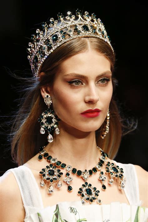 The Best Jewellery Moments From Dolce And Gabbanas Springsummer 2018