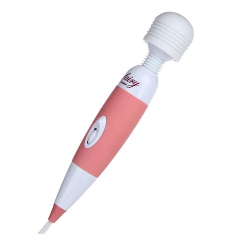 110 220v Multispeed Fairy Mini Vibrator Magic Wand Massager Clitoral Stimulator Sex Toys